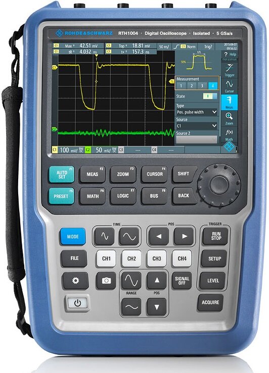 Řada ručních osciloskopů Rohde&Schwarz RTH-1000