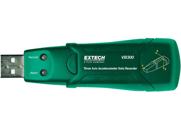 3 osý akcelerometr s dataloggerem Extech VB300 - obrázek 1