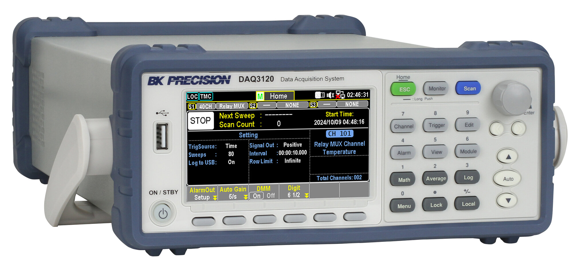Datalogger BK Precision DAQ3120 - obrázek 4