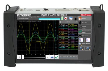 Sefram DAS240, DAS 240, datalogger, dataloger, teplotní datalogger, datalogger teploty, zapisovač, rychlý záznam, teplota, napětí, proud, tlak .... vzorkovací rychlost, paměť,