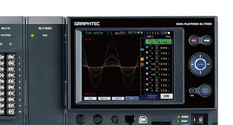 Modulární datalogger GRAPHTEC GL7000 - obrázek 8