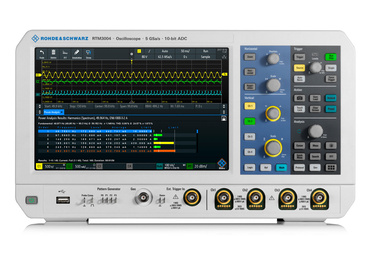 Osciloskop, Rohde & Schwarz, R&S, RTM3000, RTM 3000, 1 GHz, velký displej, předvedení, zapůjčení