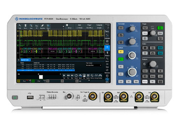 Osciloskop, Rohde & Schwarz, R&S, RTA4000, RTA 4000, 1 GHz, velký displej, předvedení, zapůjčení