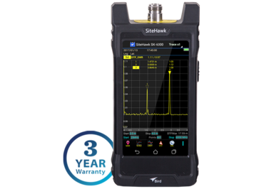 Bird, SiteHawk, anténny analyzátor, Bird SK-6000, pomer stojatých vĺn, PSV, VSWR, DTF, cable loss, meranie útlmu na trase, lokalizácia poruchy, měření antén.