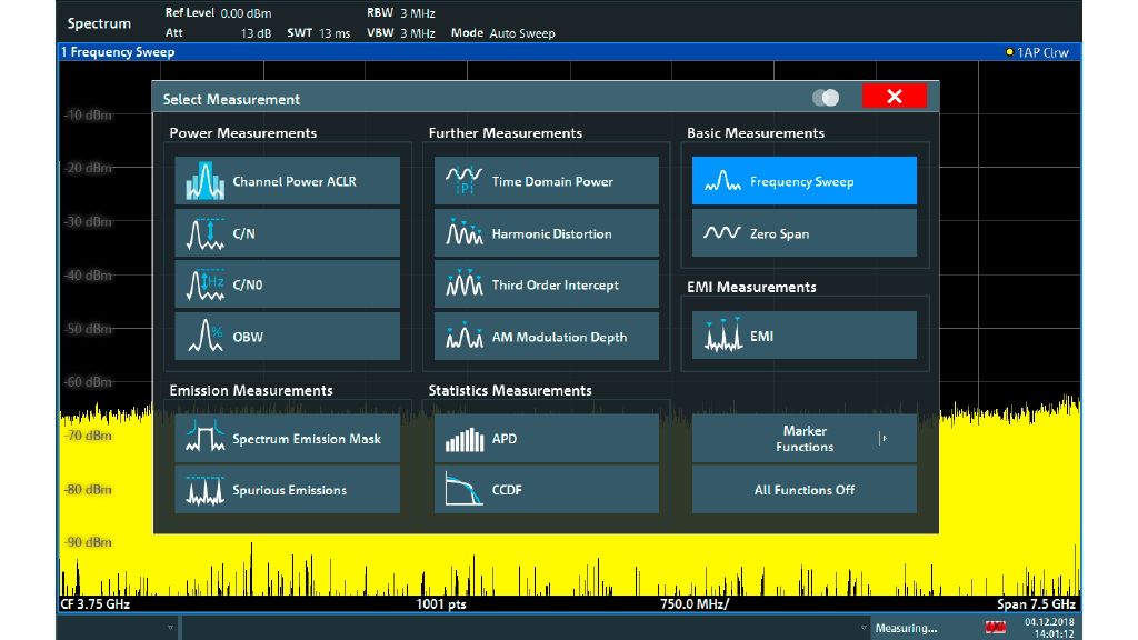 Analyzátor spektra Rohde&Schwarz FPL1000 - obrázek 5
