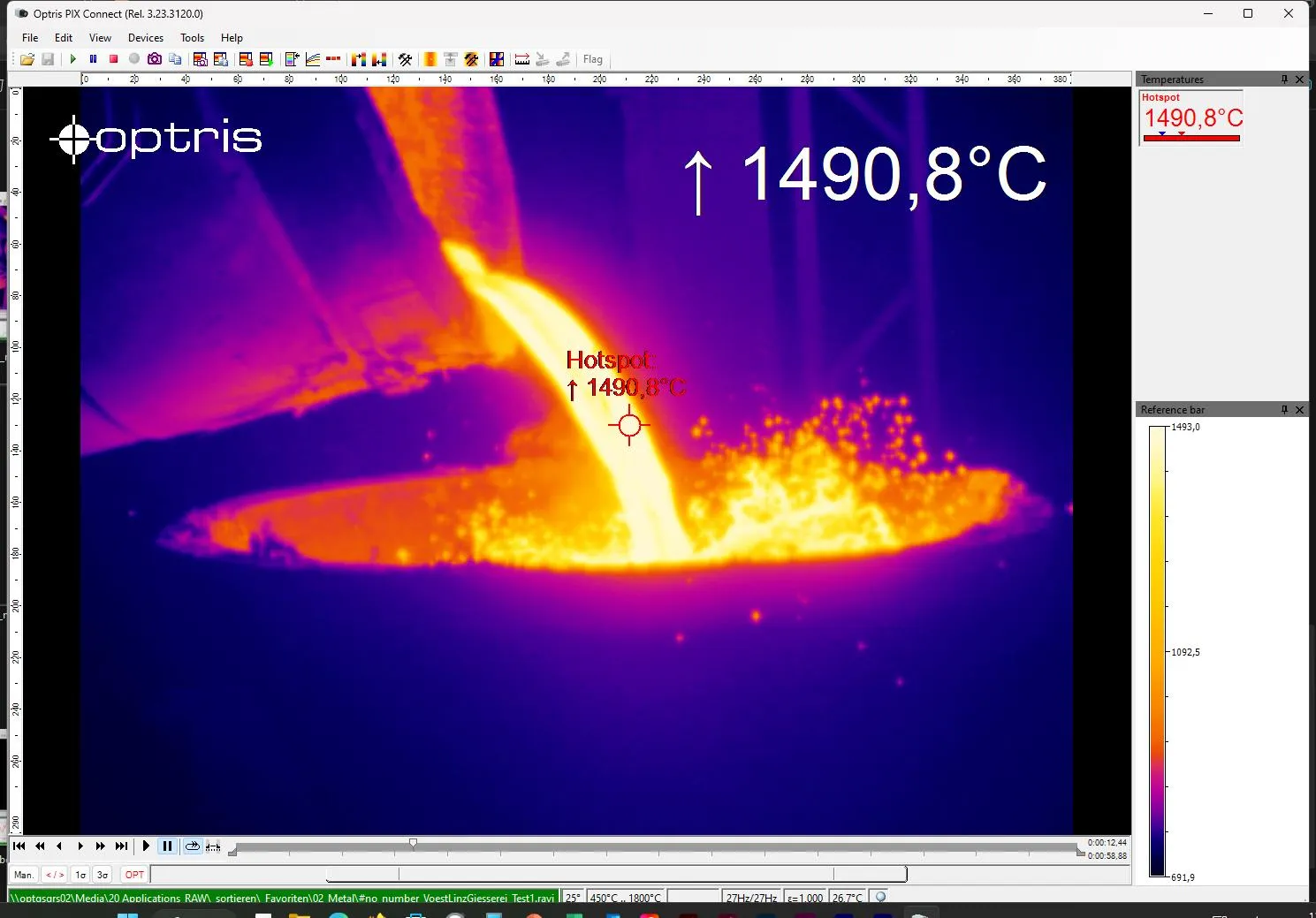 Termokamera Optris Xi05M - obrázek 5