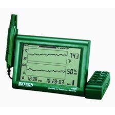 Registrační teploměr / vlhkoměr EXTECH RH520A