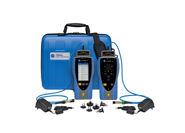 Certifikační tester metalické a optické kabeláže Ideal LanTEK IV a FiberTEK IV